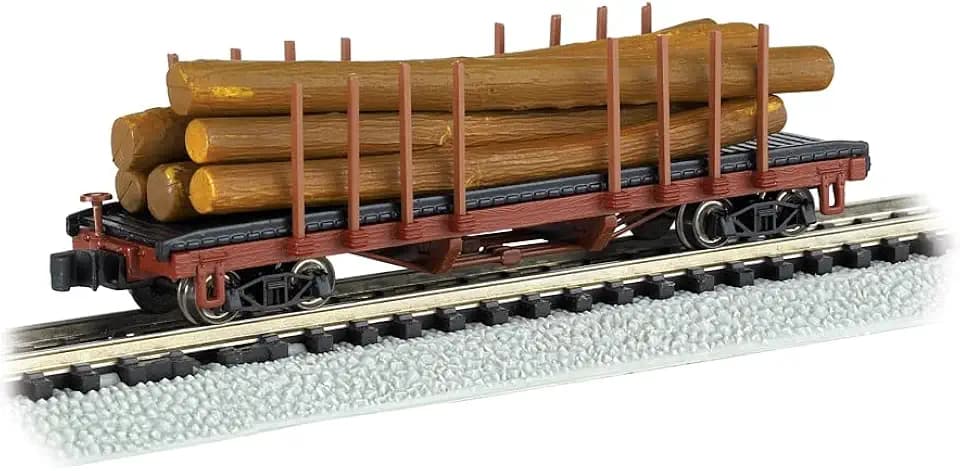 Bachmann ACF 40' Log Car 1935 - 1960 Version - N Scale