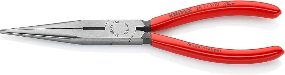 KNIPEX Flachrundzange mit Schneide, 26 11 200 SB