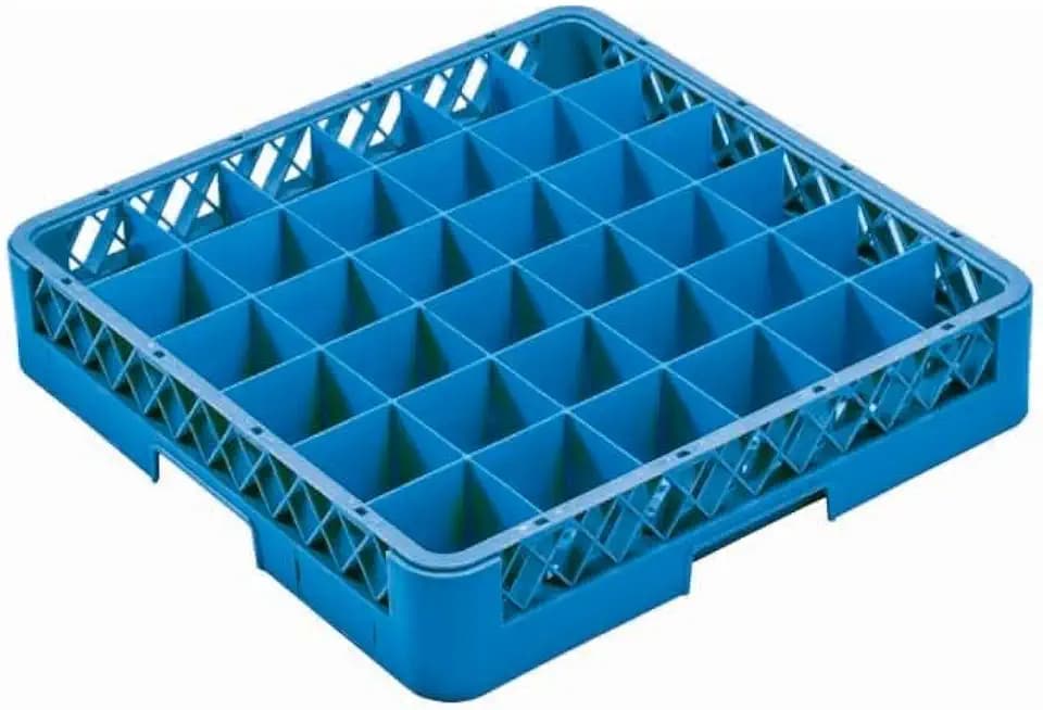 FSE 36-Compartment Commercial Glass Rack, 2-3/4" Max Glass Width