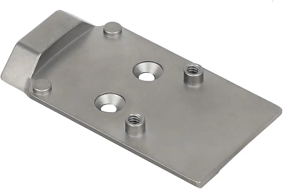 ohhunt Titanium Optics Adapter Plate Compatible with Trijicon RMR/SRO/Holosun 407C/507C/508C/508T and fit CZ P-10