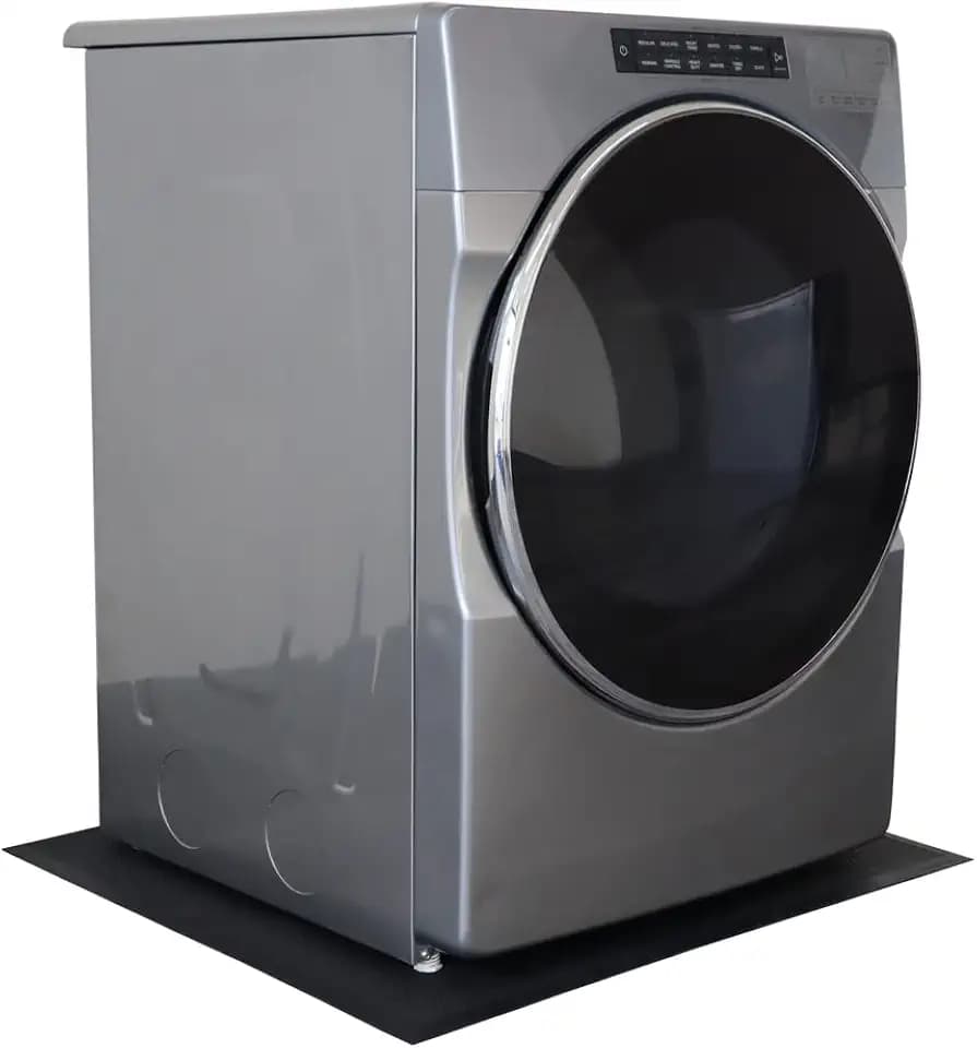 Rubber-Cal Rubber Washer and Dryer Mat - 5mm x 35" x 31"