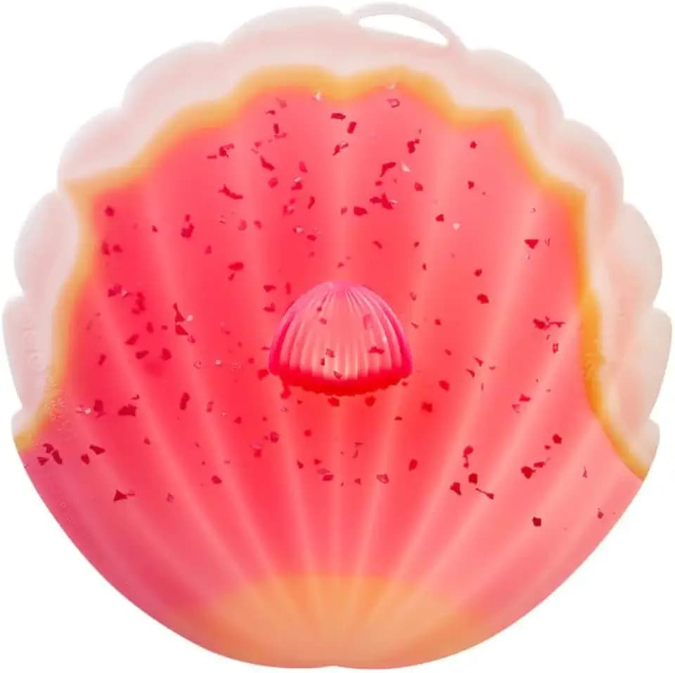 Charles Viancin - Coastal Silicone Lid for Food Storage - Shell 9 Inch Lid - Creates an Airtight Seal on Any Smooth Rim Surface - BPA-Free - Oven, Microwave, Freezer, Stovetop and Dishwasher Safe
