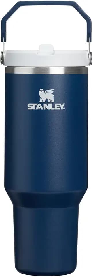 STANLEY IceFlow 2.0 Flip Straw Tumbler, 40 oz, Dark Navy