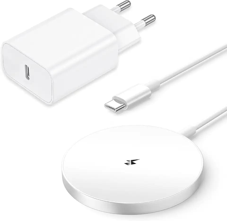iPhone für Magsafe Ladegerät mit 20W USB C Netzteil, 15W Wireless Charger