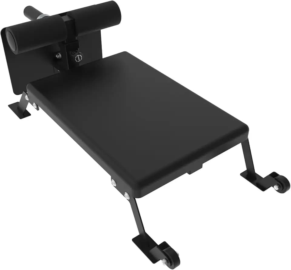 Garvee Nordic Curl Bench,Adjustable Hamstring and Glute Bench for Home Gym