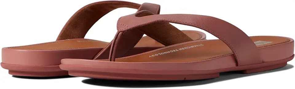 FitFlop Women's Gracie Leather Flip Flop Sandal