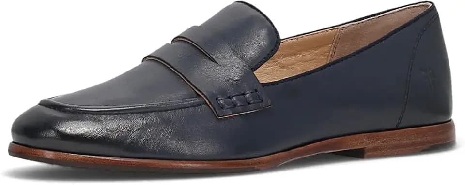 Frye Leather Loafers for Women, Faith Loafer, Cushioned Insole, Round Toe