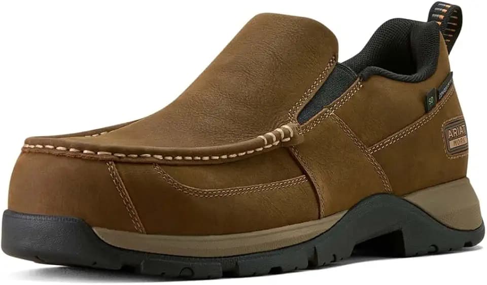 ARIAT Men's Edge Slip-On Composite Toe Work Shoe