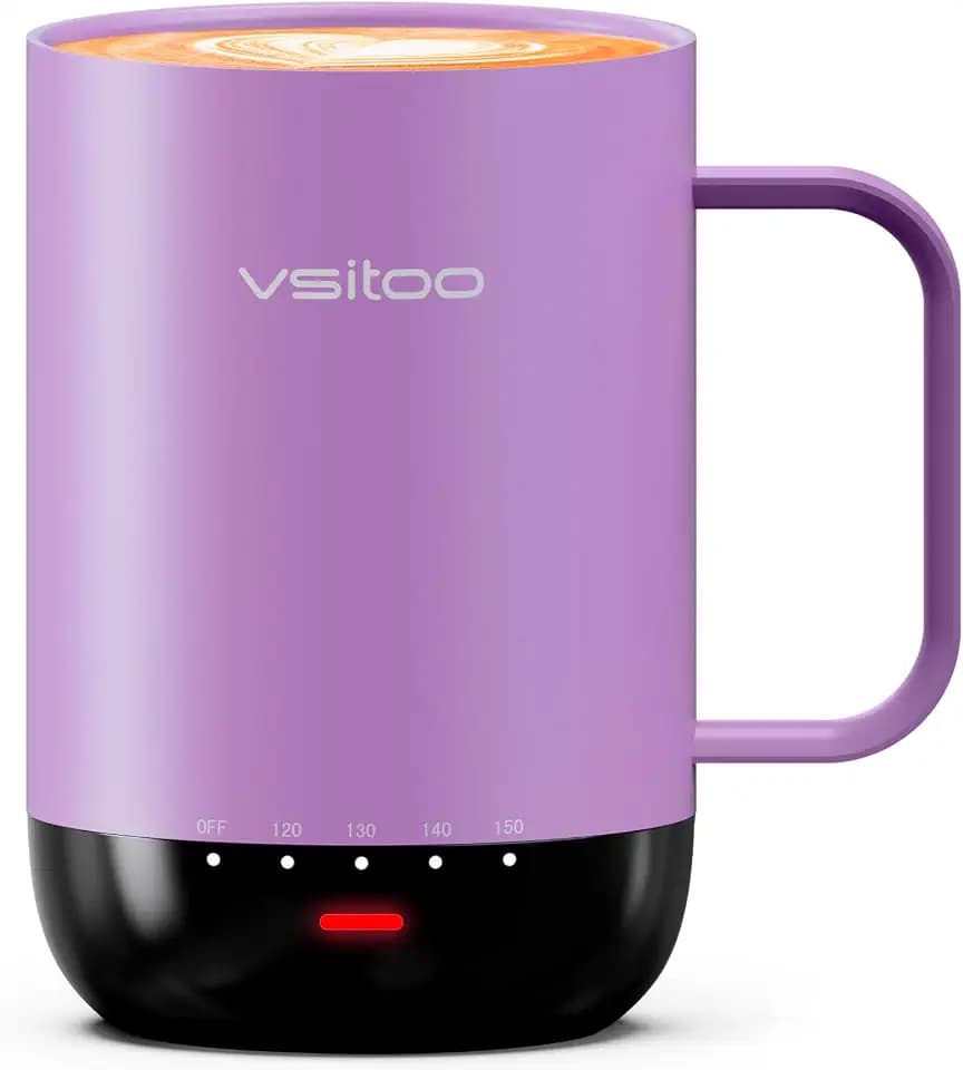 VSITOO S3 Pro 16oz Smart Self Heating Coffee Mug with Temperature Control