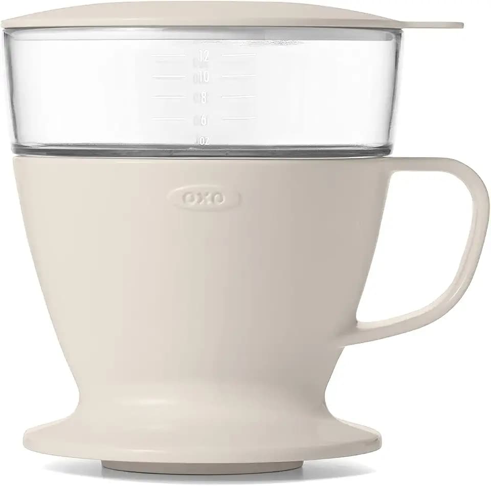 OXO Brew Single Serve Pour-Over Coffee Maker with Water Tank, 12 oz.