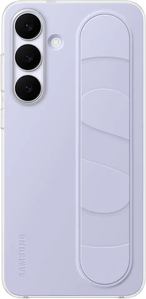 Samsung Standing Grip Case EF-GS731 für Galaxy S25 FE, Smartphone-Cover, Handy-Hülle, Fingerhalterung, Schlankes Design, Light Blue