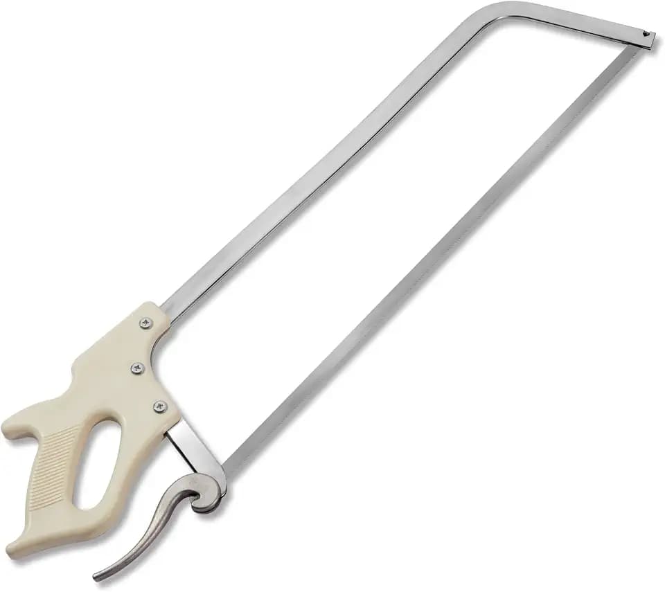 KATA Butcher Meat Saw, Manual Bone Saw for Frozen Meat, Deer Processing 25"