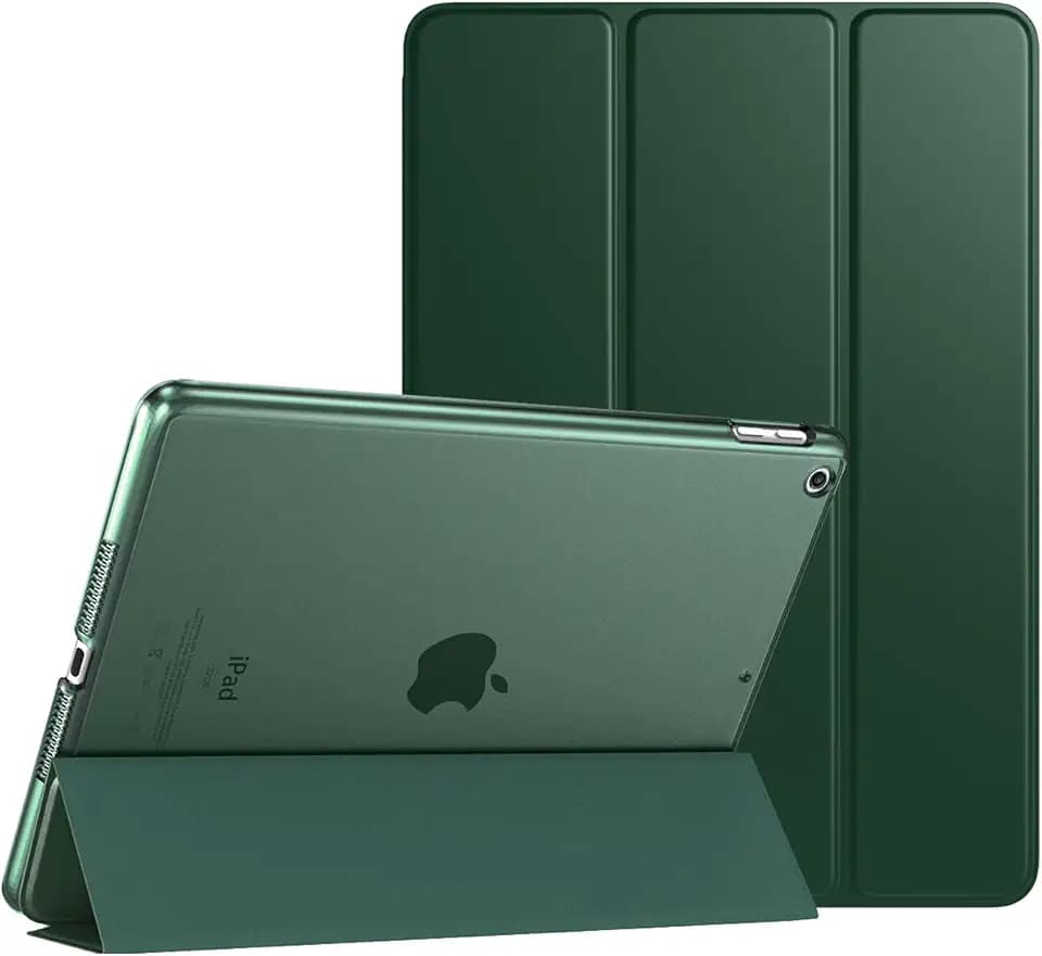 TiMOVO Hülle für iPad 9./8./7. Generation, 10,2 Zoll, Nachtgrün