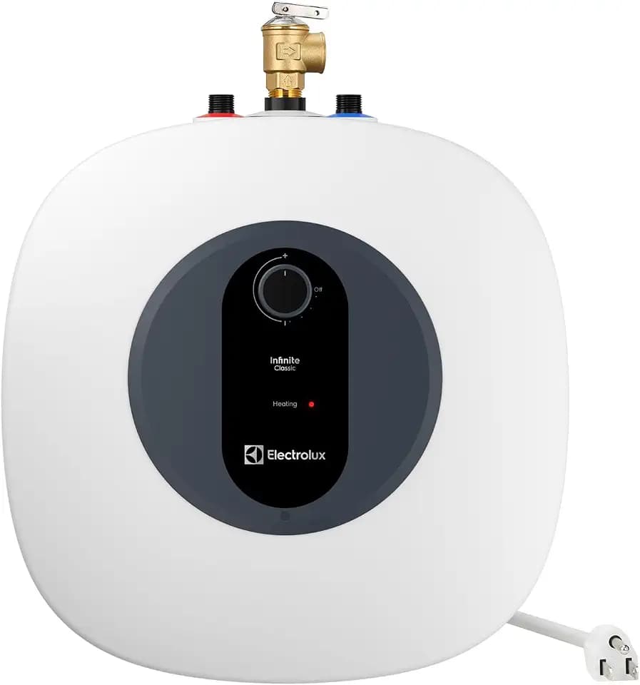 Electrolux Electric Tank Water Heater 8 Gal, 120V Plug-in Under Sink