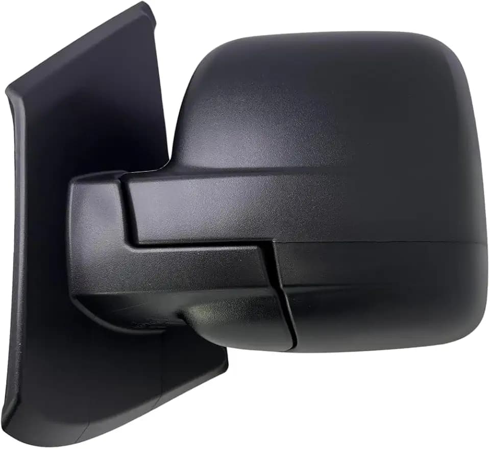 Spieg Außenspiegel Links für Renault Trafic, Opel Vivaro, Nissan NV300, Fiat Talento 2014-2021 Manuell Einklappbar, Genarbt Schwarz, 5 PIN