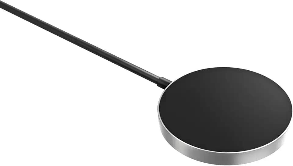 Designed for Samsung Wits Wireless Magnetischer Single Pad Charger, induktive Ladestation für kompatible Smartphones, Qi2-Support, 15 Watt Schnellladen