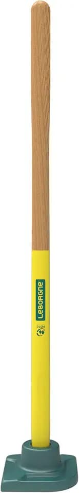 LEBORGNE - Quadratischer Griff 5 kg, Holzgriff PEFC 100% – Kopf Gusseisen 15 x 15 cm