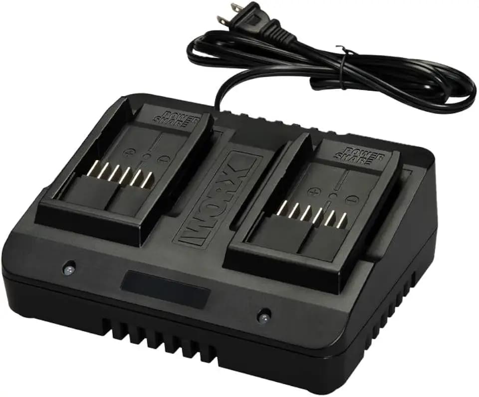 WORX 20V 2A Dual Port 2 Hour Charger, WA3770