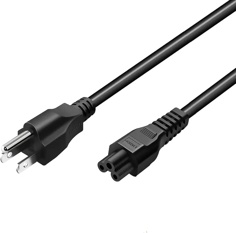 stio Fast Charging Cable Compatible with Ninebot by Segway MAX G3/G2/G30/G30P/P65/P100S/F60, 3 Prong Charging Power Cord, 6ft Power Wire Universal AC Cable US Plug Replacement Cord