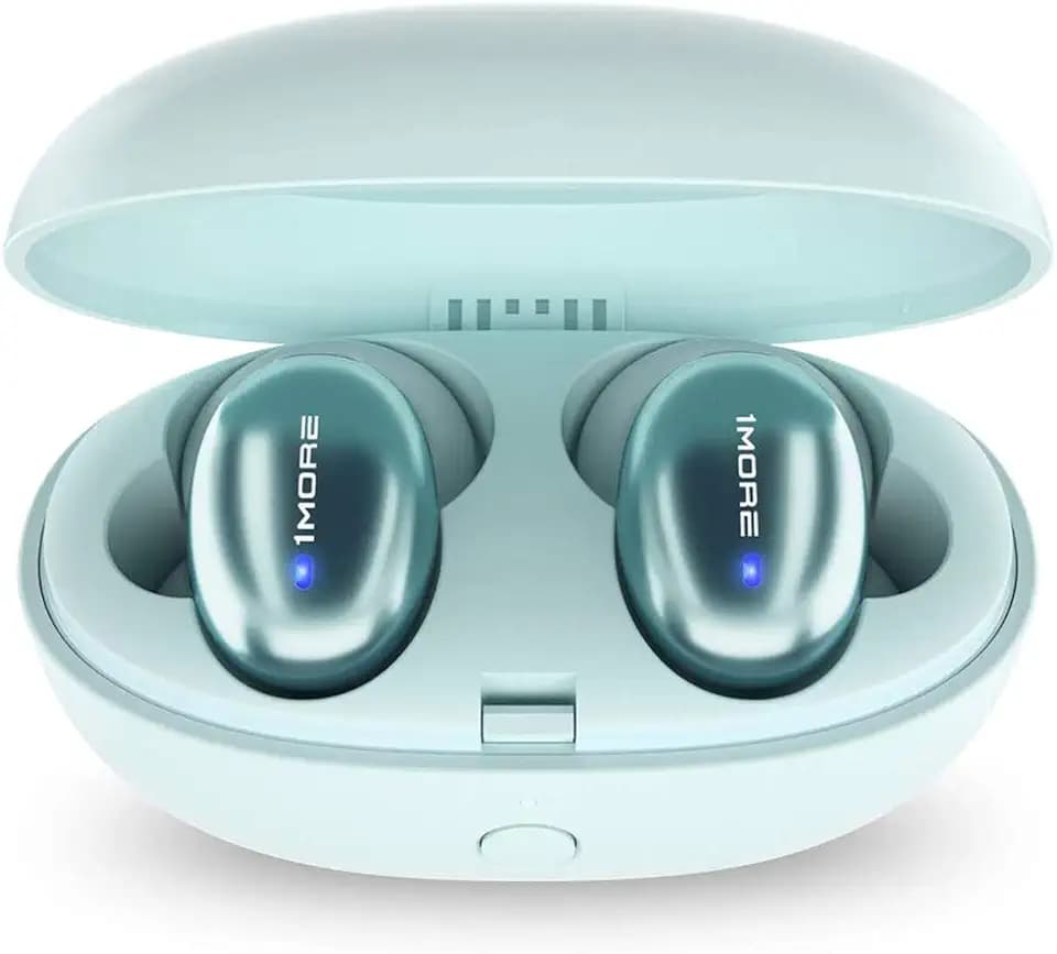 1MORE E1026BT-I True Wireless In Ear Kopfhoerer In Ear Headset, Noise Cancelling Gruen, 9900100521-1, Grün, 53.30.33