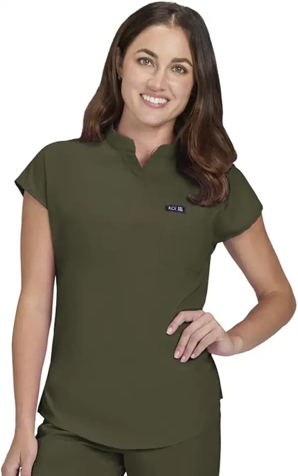KOI Basics Women's Ari 1-Pocket Scrub Top