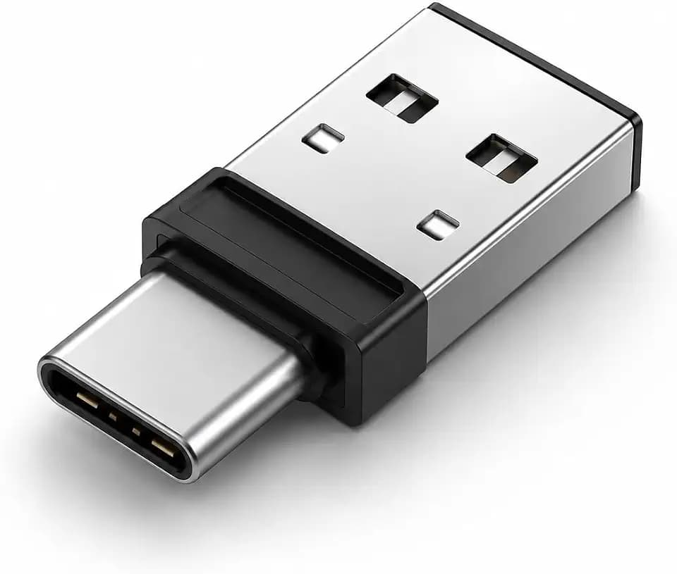 Generico USB-A & USB-C Maus Jiggler - Bewegungssimulator Maus Plug & Play, ohne Software - Hält Ihren PC aktiv - Kompatibel Windows, Mac, Linux - CE / FCC / UKCA zertifiziert