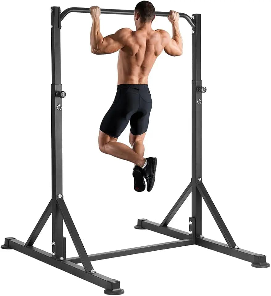 Pull Up Bar Station, Heavy Duty Chin Up Pullup Bars Free Standing Home Gym