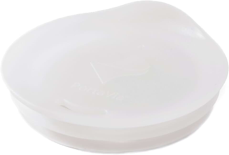 Porta Via Reusable Silicone Lid for Coffee Cups and Mugs, Dishwasher-Safe