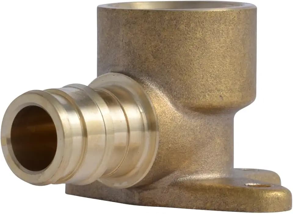 SharkBite 1/2 x 1/2 Inch Expansion FNPT 90 Degree Drop Ear Elbow for PEX-A Pipe, Brass Plumbing Fittings, Female Elbow Fitting for PEX-A Tubing, UAB334LFA