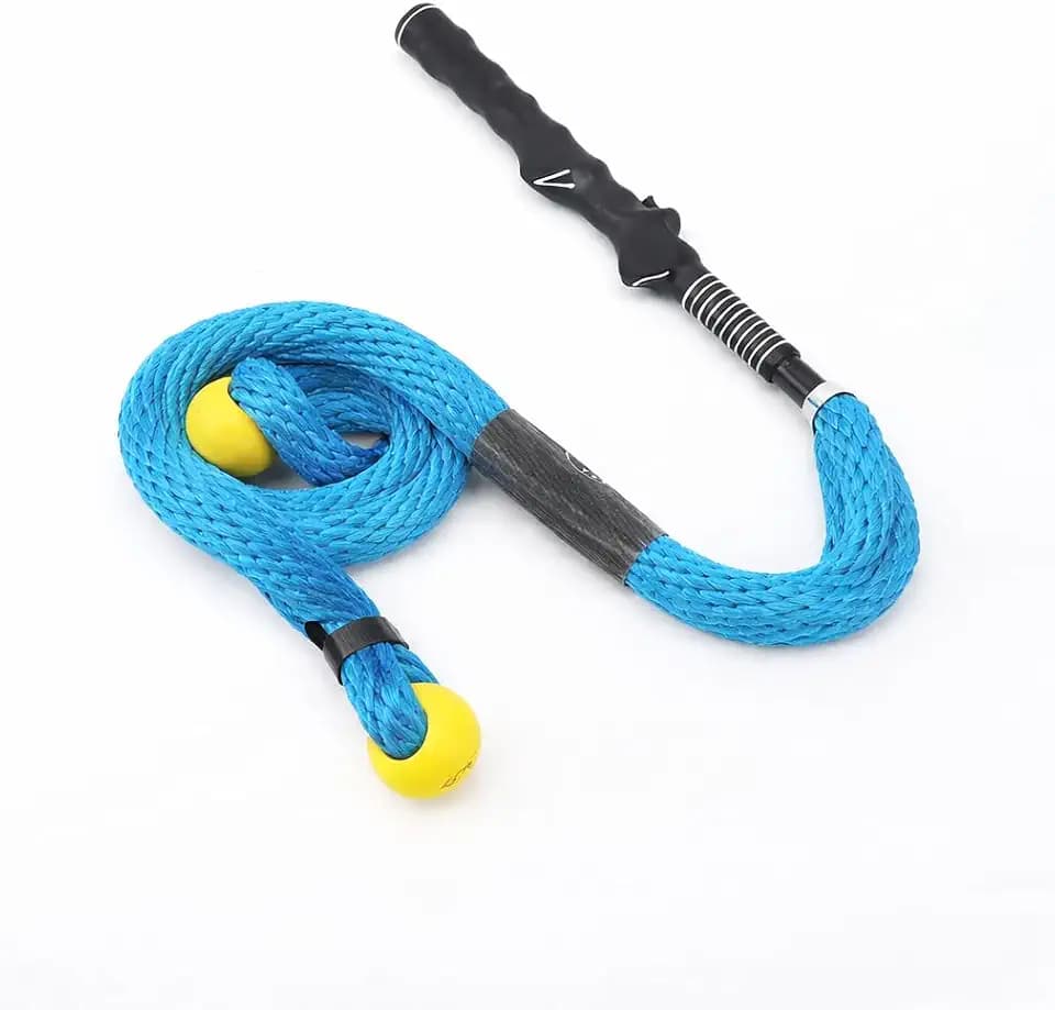 LOFIN Golf Swing Training Rope with Corrective Grip – Golf Tempo Trainer for Proper Hand Position, Rhythm & Swing Consistency