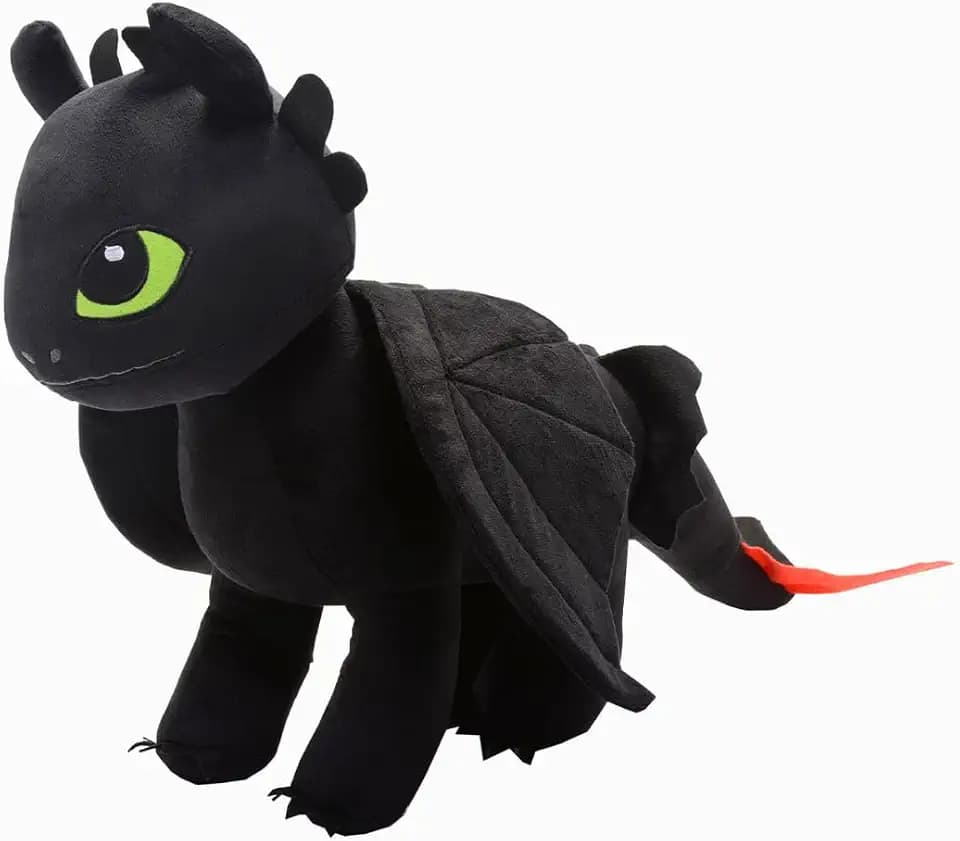 How To Train Your Dragon Toothless Bedding Super Soft Cozy Cuddle Pillow Buddy, (Officially Licensed Product) By Franco Collectibles