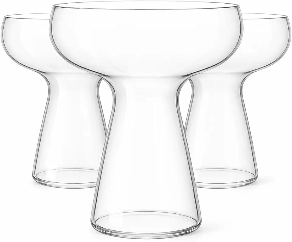 Oojami 40 Pack Plastic Margarita Glasses 11 oz - Heavy Duty Disposable