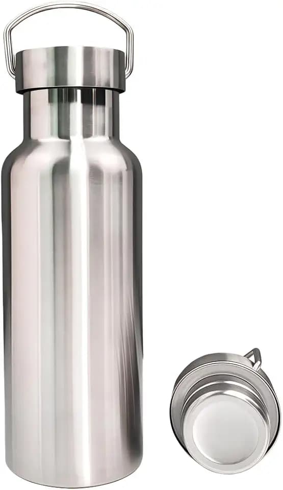 CDJ 17oz Wide Mouth Vacuum Insulated Stainless Steel Water Bottle