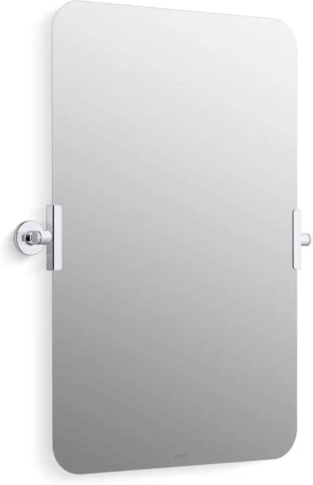 Kohler Castia by Studio McGee 19-1/2" W x 29-1/2" H Transitional Rectangular Metal Frameless Bathroom Wall Mirror
