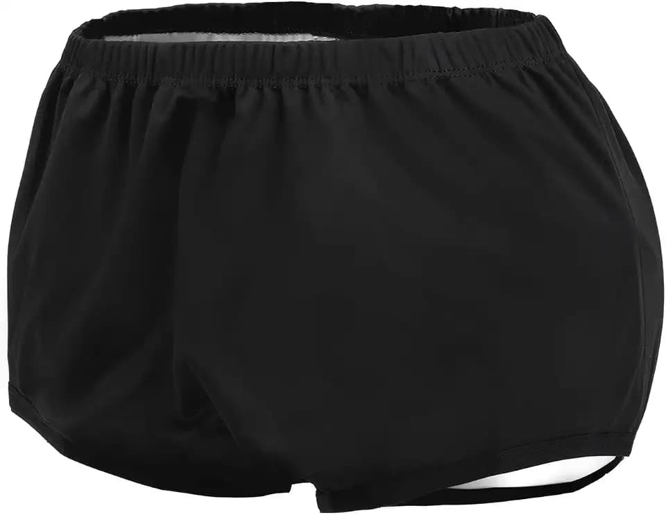 Adult Diaper Covers Waterproof, Reusable Plastic Rubber Pants for Incontinence, Leak Proof Protective Underwear Overnight (Black, XL)