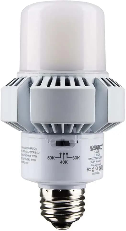 Satco S13161, 25 Watt, Medium base, Type B, 100-277 Volt, ColorQuick Technology, LED bulb