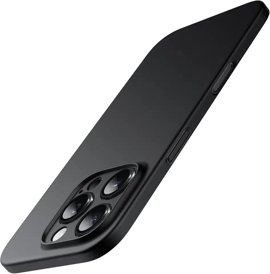 JETech Ultra Slim Case for iPhone 16 Pro, Black