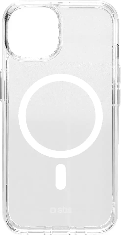 SBS Extreme Mag Case D3O - MagSafe Schutzhülle für iPhone 16 Pro - Flexibel und strapazierfähig, stoß- und Kratzfest, geschützte Tasten, freier Zugang zu den Anschlüssen, Material D3O, transparent