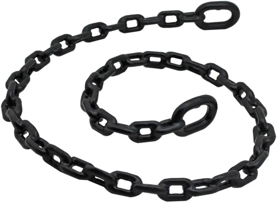 Extreme Max 3006.6596 BoatTector PVC-Coated Anchor Lead Chain - 1/4" x 4', Black