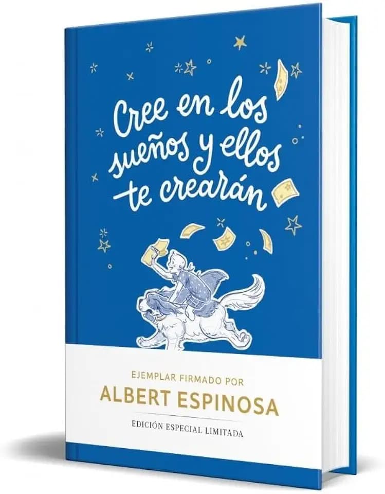 Cree en los sueños y ellos te crearán (edición limitada) (Campaña | Libros firmados)