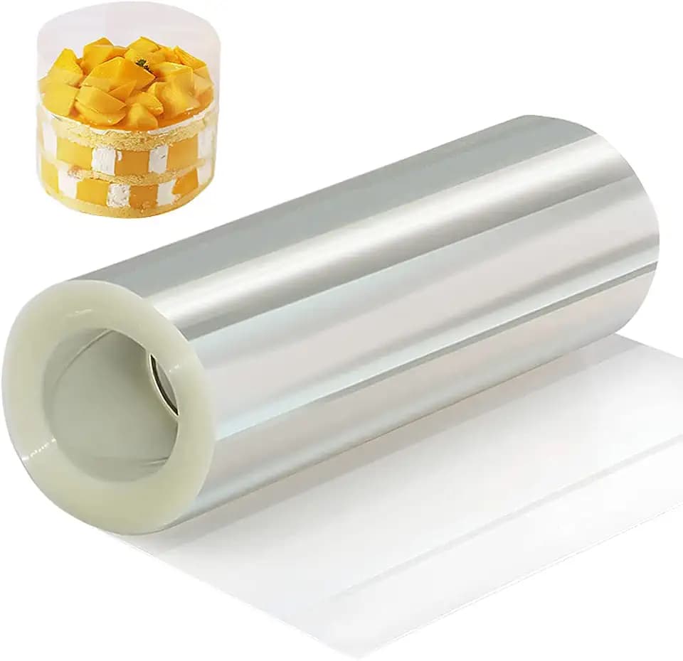 YQL Cake Collar 6x394 Inch, Roll Acetate Sheets for DIY Baking