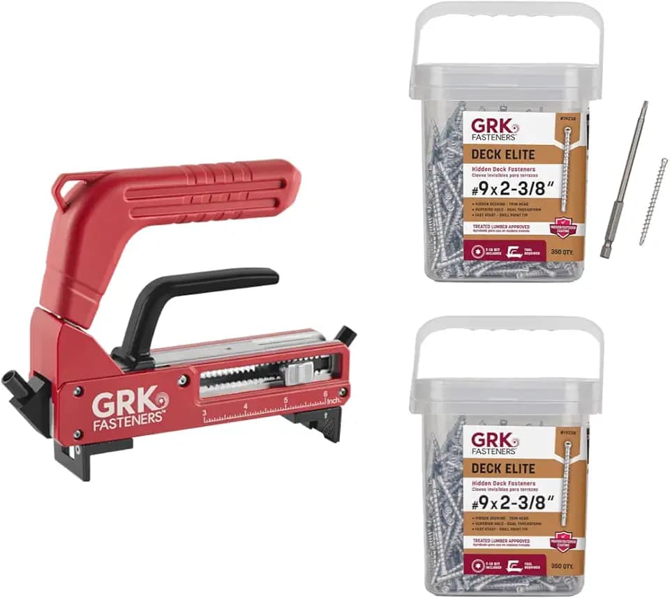 GRK Fasteners AnglePro™ Hidden Fastening Deck Kit, with Screws (700 PCS)