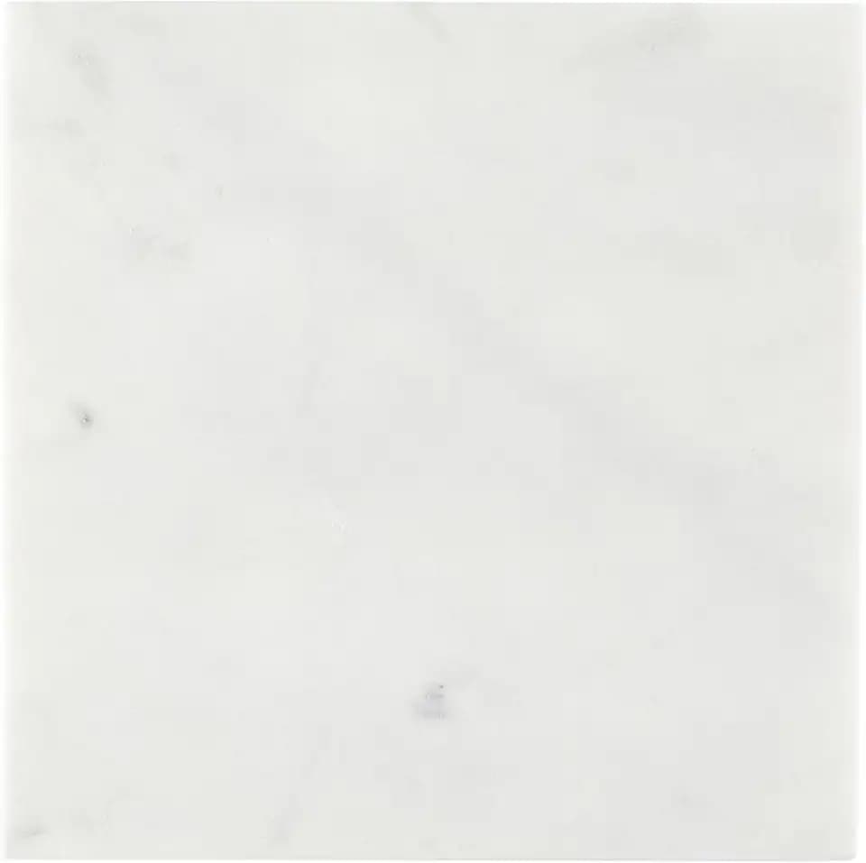 Santa Barbara Design Studio Marble Charcuterie Boards Cheese Board Cutting Board, 8" Square, White