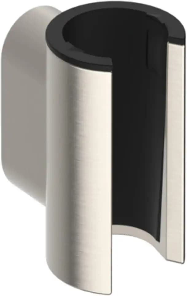 hansgrohe Modern Handheld Shower Head Holder, Brushed Nickel, 28885821