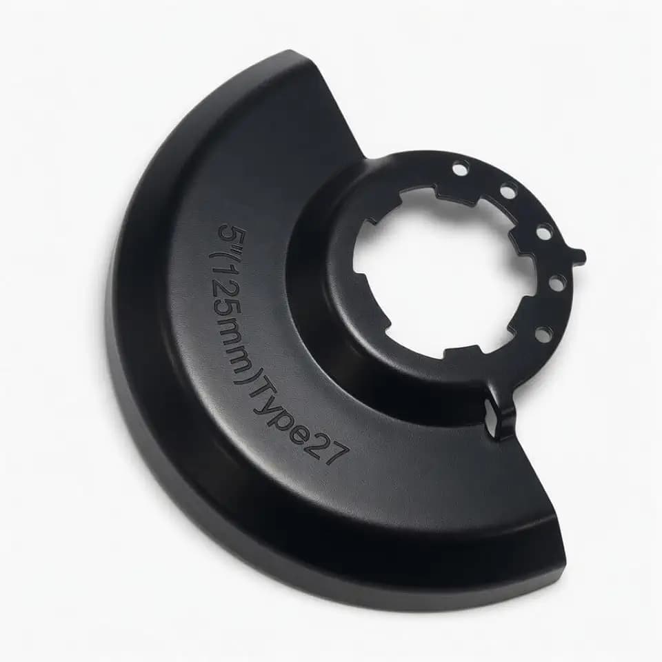 Angle Grinder Blade Guard 43-54-1221 Type 27-5"" (125mm) Compatible with Milwaukee 2686-20, 2880-20 & 2881-20 Angle Grinders, Black