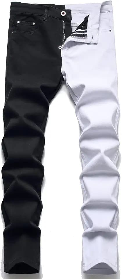 RXXKKK Men's Regular Slim Fit Jeans