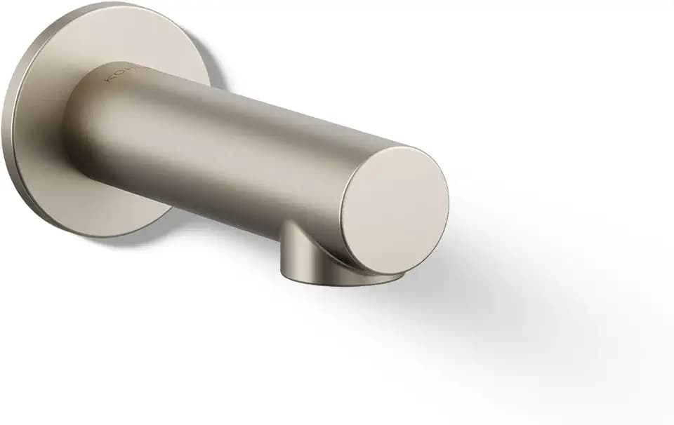Kohler 33967-BN Elate® Non-Diverter Bath Spout, Vibrant Brushed Nickel