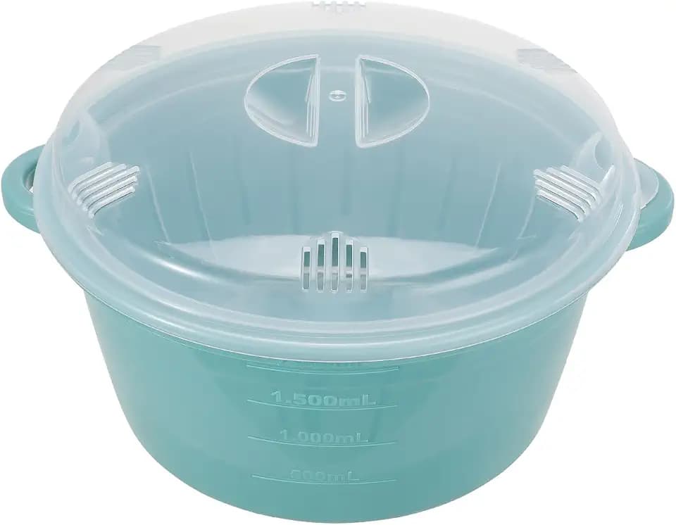 Microwave Vegetable Steamer for Cooking, 2.64 Quart