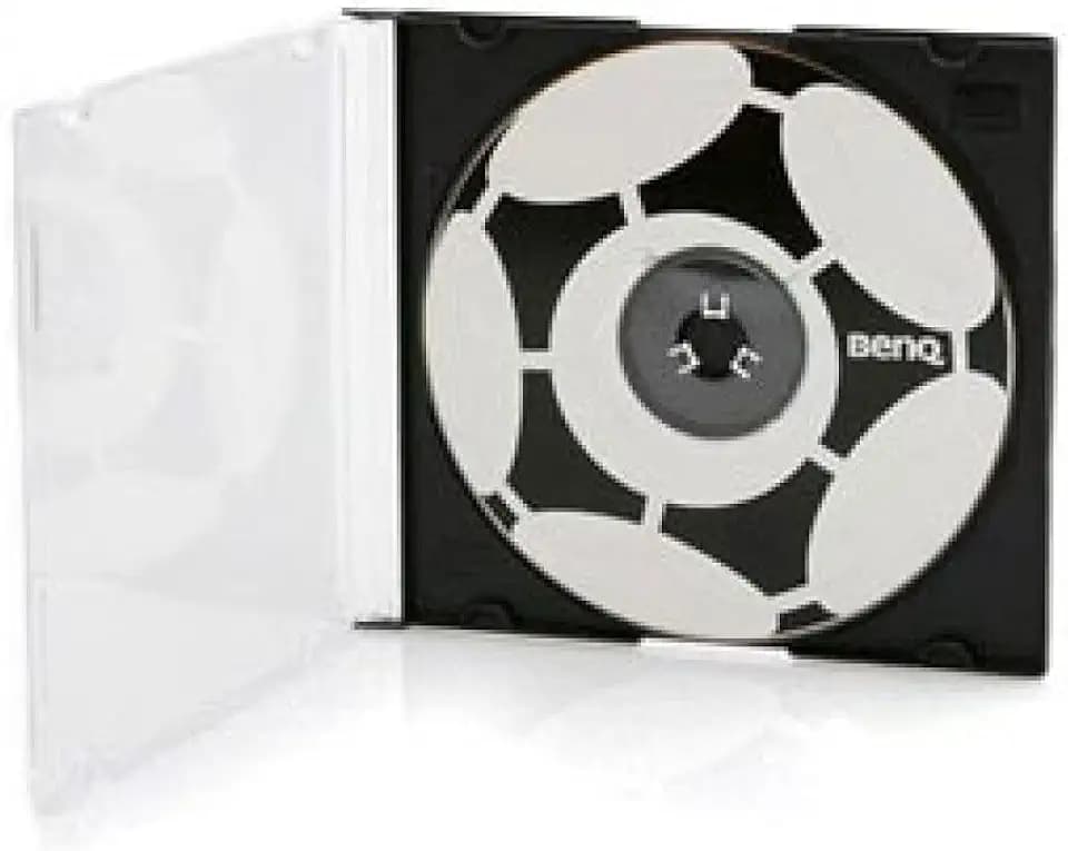 MediaRange CD-Slimcase 1 Disc 5,2mm maschinenfähig schwarzes Tray 50er-Pack