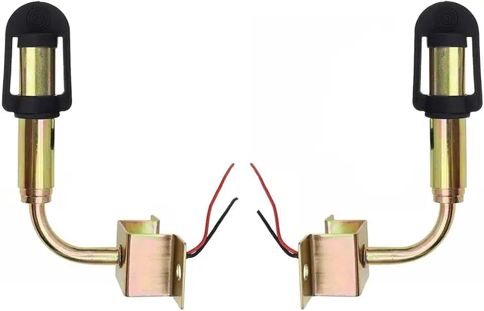 Halter für Rundumleuchte Mit Cable 12V Halterung für Rundumleuchten Kompatibel mit John Deere/Fendt Traktor (2PCS - Halterung (HM040))